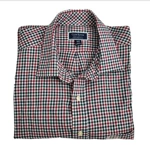 Club Room Regular Fit Plaid Button Down Shirt